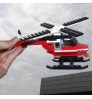 COGO Helicopter Fire Fight Mega blocks #3904