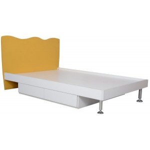 Summer Yellow Kids Twin Bed