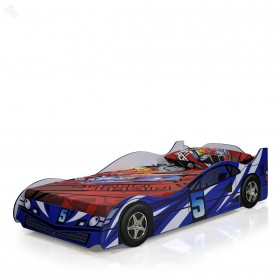 Racer Blue Car Bed for Kids