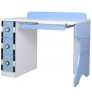 Wheely Blue Study Table for Kids