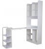 Blanche White and Black Study Table for Kids