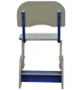 Walter Simple Study Table for Kids with Chair (BLUE)