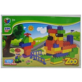 Zoo Animal Series Blocks Kids Toy